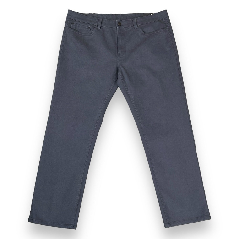 English Laundry Pants Mens 38x29 (ACT 38x28) Blue Twill Straight Cotton Blend